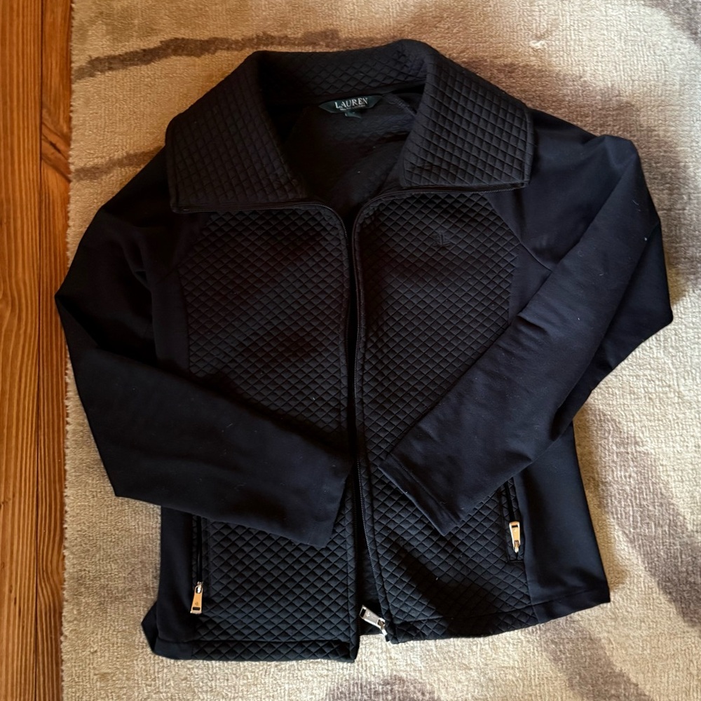 Ralph Lauren Black Quilted Women's Jacket size small